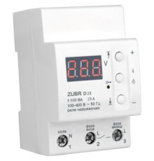 Реле контролю напруги DS Electronics ZUBR 25A (ZUBR-D25)