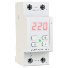 Реле контролю напруги DS Electronics ZUBR D2-50A з термозахистом (D2-50 red) · ZUBR · rele-kontrolya-napryazheniya-ds-electronics-zubr-d2-50a-s-te-1