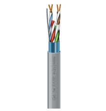 Кабель ЗЗКМ LAN Cat. 5e F/UTP 4x2x24 AWG РЕ з тросом