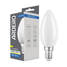 світлодіодна лампа Ardero LB-201 5,4Вт E14 2700K матовая · Ardero · feron-81011