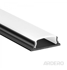Профиль для светодиодной ленты Ardero CAB264 черный