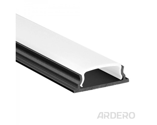 Профиль для светодиодной ленты Ardero CAB264 черный