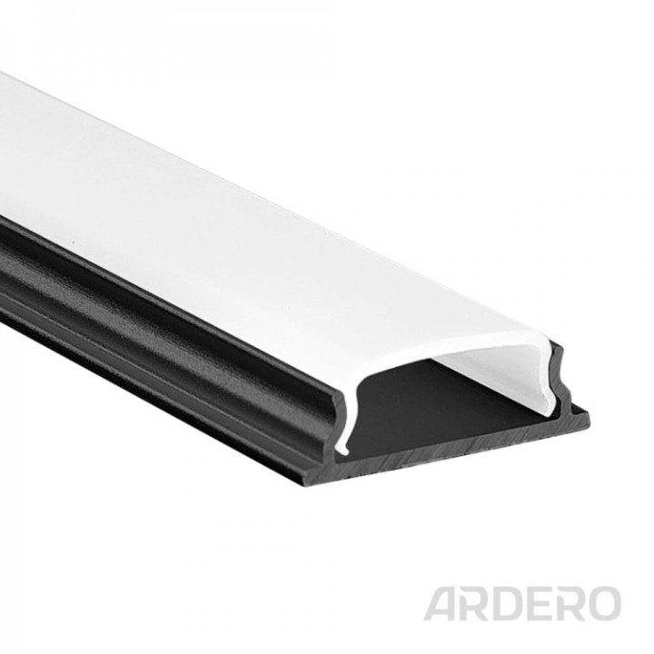 профіль для світлодіодної стрічки Ardero CAB264 чорний · Ardero · feron-81021