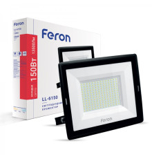 Светодиодный прожектор Feron LL-6150 150Вт 6400K черный