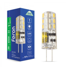 світлодіодна лампа Feron LB-420 2Вт 12V G4 4000K