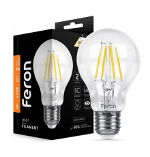 Светодиодная лампа Feron Filament LB-57 6Вт E27 2700K
