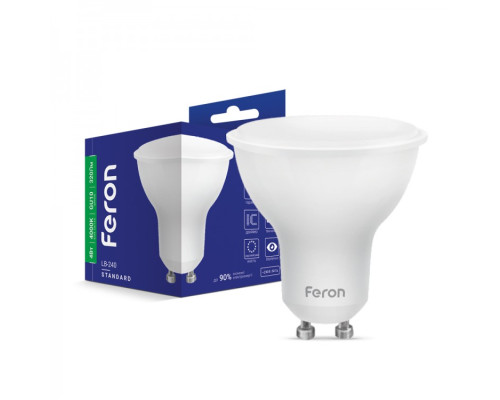 світлодіодна лампа Feron LB-240 4Вт GU10 4000K