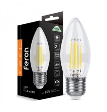Светодиодная лампа Feron Filament LB-68 4Вт E27 4000K