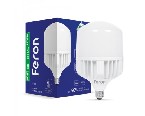 світлодіодна лампа Feron LB-65 40Вт E27-E40 4000K