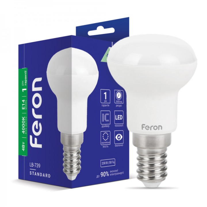 світлодіодна лампа Feron LB-739 4Вт E14 4000K · Feron · feron-25981