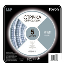 Светодиодная лента Feron LS603 12В 4.8Вт/м 6500K