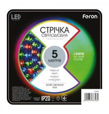 Светодиодная лента Feron LS606 12В 7.2Вт/м RGB