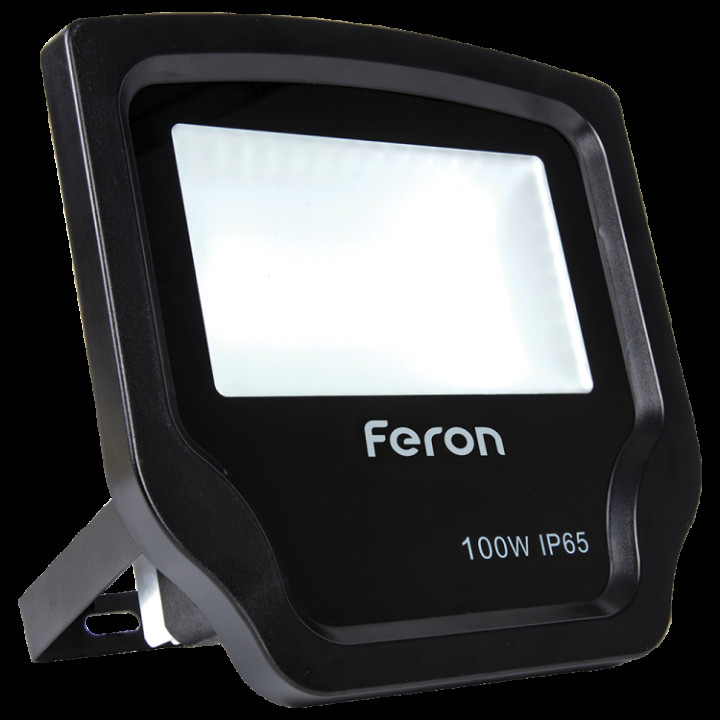 світлодіодний прожектор Feron LL-471 100Вт 6400K чорний · Feron · feron-32098
