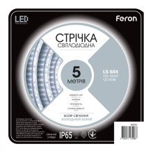 світлодіодна стрічка Feron LS604 12В 4.8Вт/м 5500K · Feron · feron-80292