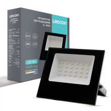 Світлодіодний прожектор Ledcoin LL-5020 20Вт 6500K чорний · LEDCOIN · feron-80480