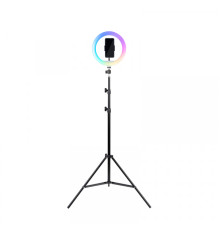 Набір 2в1 Трипод для смартфону + світлодіодне RGB кільце HAVIT HV-ST7026