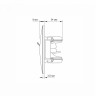 Розетка CAT3 одинарна телефонна біла VIDEX BINERA · VIDEX · 24438 — 6
