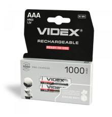 Акумулятори Videx HR03/AAA 1000mAh double blister/2шт