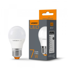 LED лампа VIDEX  G45e 7W E27 4100K · VIDEX · 24961