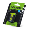 Батарейка лужна Videx 6LR61/9V (Крона) 1шт BLISTER · VIDEX · 23235 — 2