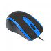 Дротова миша HAVIT HV-MS753 USB Black/Blue (1000 DPI, 3 кл)