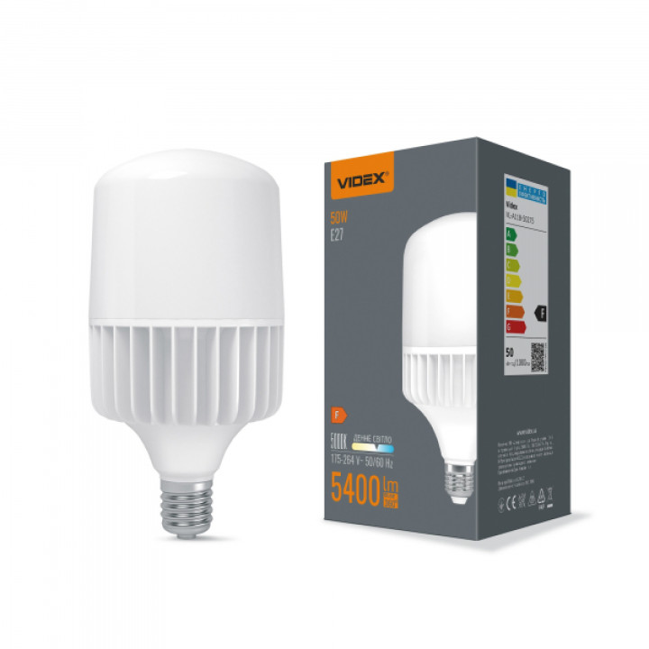 LED лампа VIDEX A118 50W E27 5000K · VIDEX · 24252