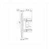 Розетка CAT6 одинарна комп'ютерна кремова VIDEX BINERA · VIDEX · 24699 — 6
