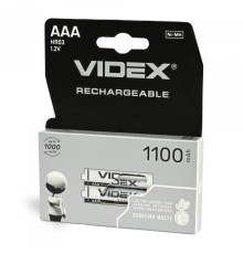 Акумулятори Videx HR03/AAA 1100mAh double blister/2шт