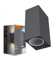 LED Світильник архітектурний AR012G IP54 VIDEX GU10x2