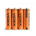 Батарейка сольова Videx R6P/AA 4шт SHRINK