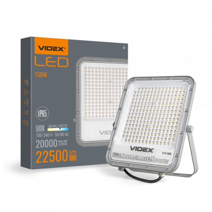 LED прожектор VIDEX PREMIUM F2 150W 5000K · VIDEX · 26172