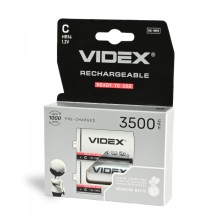 Акумулятори Videx HR14/C 3500mAh double blister/2шт · VIDEX · 24475