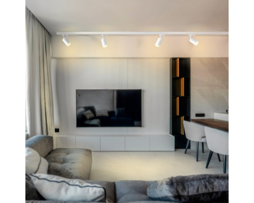 Світильник VIDEX під лампу GU10 SPF06C трековий білий