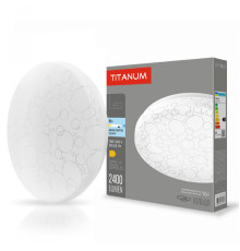 LED світильник настінно-стельовий TITANUM 32W 5000K  Кільця