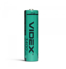 Акумулятор Videx літій-іонний 18650 (без захисту) 3400mAh bulk/1шт