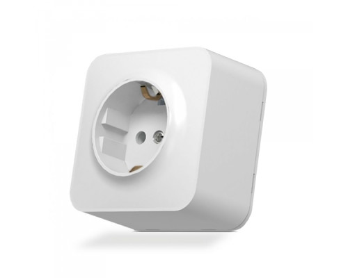 IP20 Розетка зовнішня одинарна із заземленням біла VIDEX BINERA