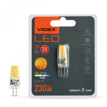 LED лампа VIDEX G4C 12V 2W G4 4100K · VIDEX · 24633