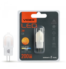LED лампа VIDEX G4e 2W G4 4100K