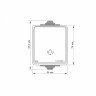 IP65 Кнопка дзвінка сіра VIDEX BINERA · VIDEX · 25729 — 4