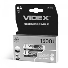 Акумулятори Videx HR6/AA 1500mAh double blister/2шт · VIDEX · 23339