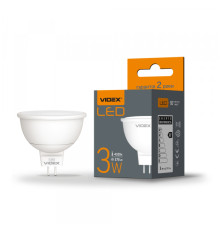 LED лампа VIDEX MR16e 3W GU5.3 4100K