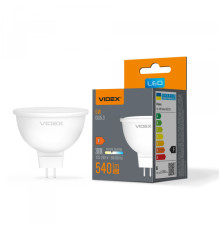 LED лампа VIDEX MR16e 6W GU5.3 3000K