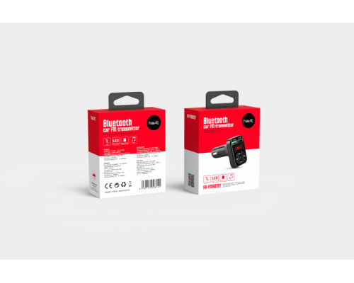 FM модулятор HAVIT HV-FM807BT Black