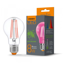 LED лампа VIDEX Filament A60FF 08W E27 1200K · VIDEX · 25883