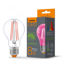 LED лампа VIDEX Filament A60FF 08W E27 1200K