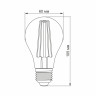 LED лампа VIDEX Filament A60FF 08W E27 1200K · VIDEX · 25883 — 3
