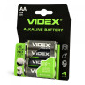 Батарейка лужна Videx LR6/AA 4шт Blister Card ціна за 1шт · VIDEX · 21163