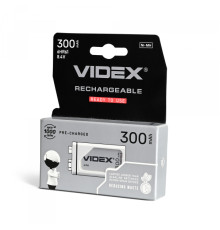 Акумулятори Videx 6HR61 300mAh blister/1шт
