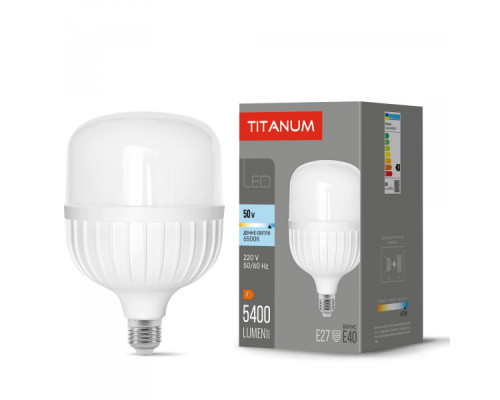 LED лампа TITANUM A138 50W E27 6500К