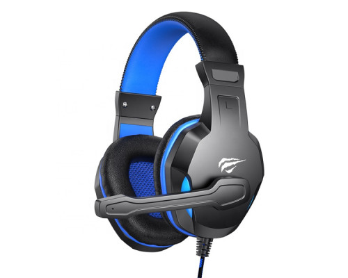 Ігрові навушники з мікрофоном HAVIT HV-H763d Black/Blue 3.5мм
